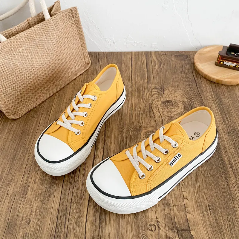 JimiXiong Low Top Canvas Shoes Women's-26