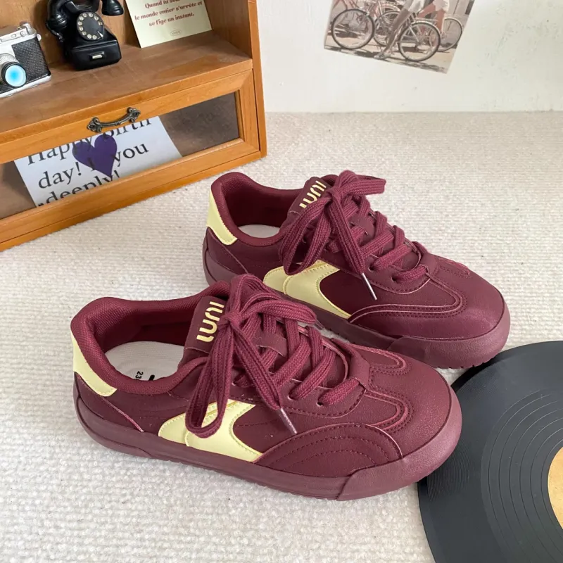 BINGO DUCK Coverage Low Top Skateboard Shoes Women's-3