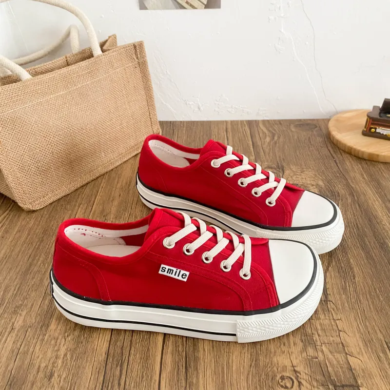 JimiXiong Low Top Canvas Shoes Women's-35