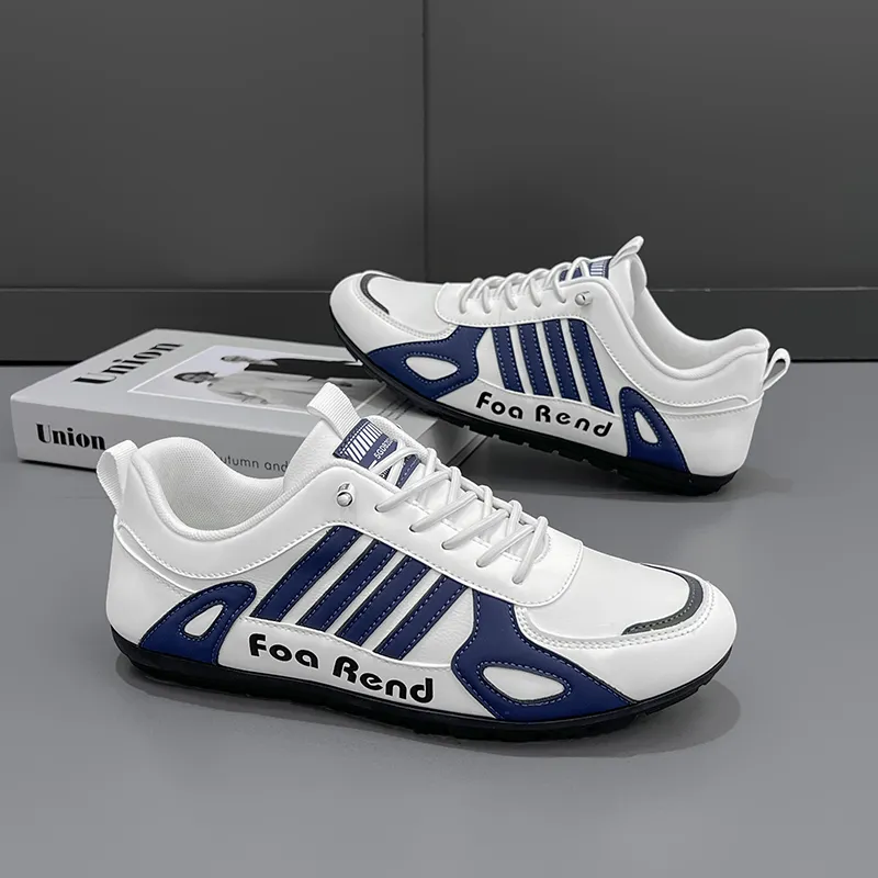 BINGO DUCK Slip Resistant And Breathable Low Top Skateboard Shoes Men's-1