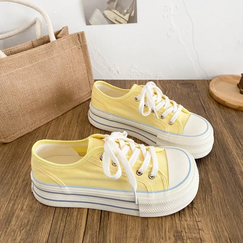 JimiXiong Low Top Canvas Shoes Women's-1