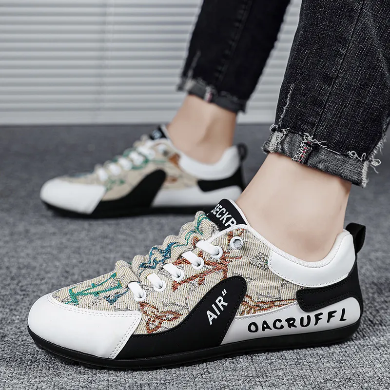 BINGO DUCK Slip Resistant Low Top Casual Shoes Men's-11