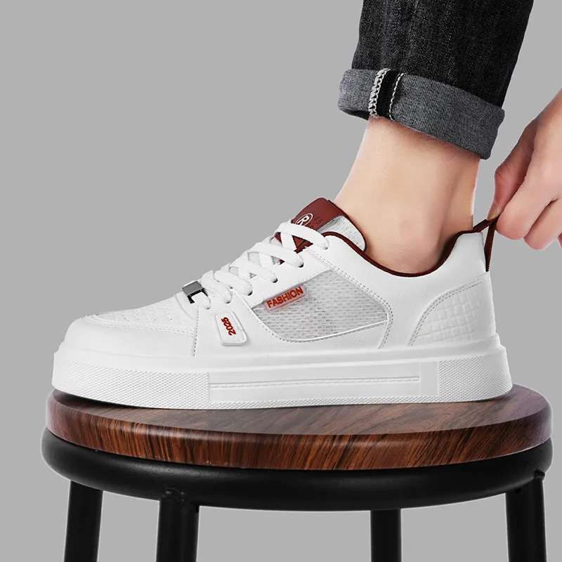 BINGO DUCK Slip Resistant And Breathable Low Top Skateboard Shoes Men's-10