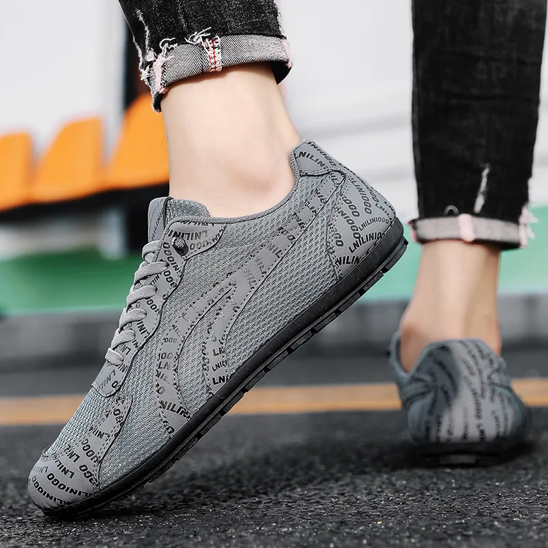 BINGO DUCK Slip Resistant Low Top Casual Shoes Men's-12