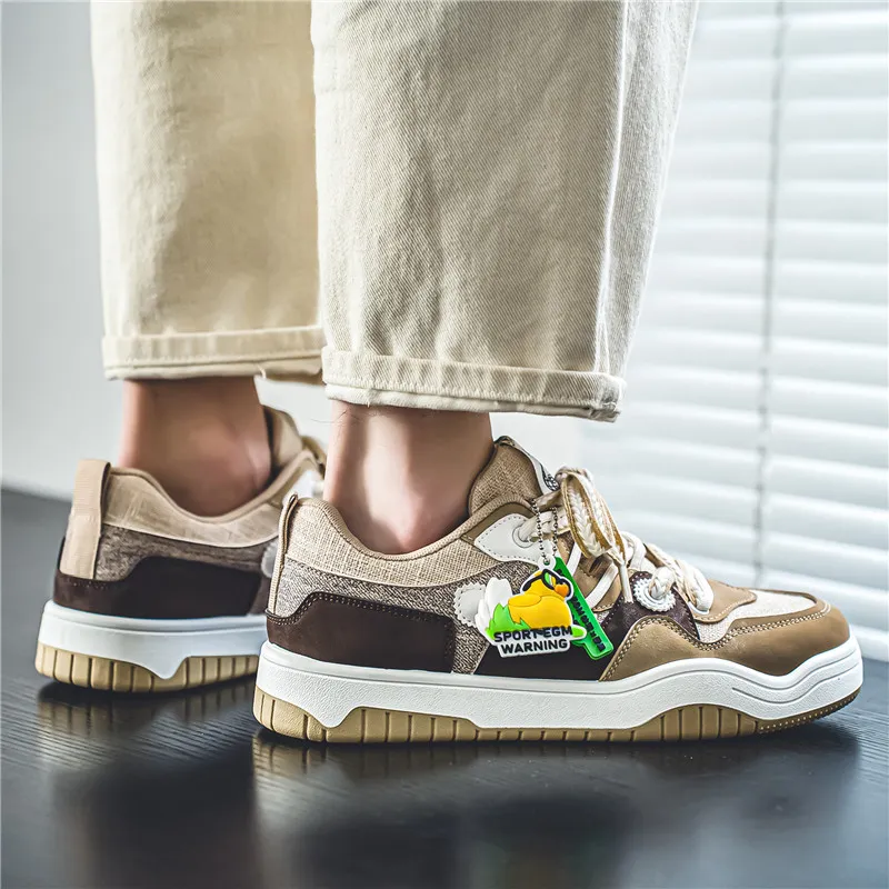 BINGO DUCK Coverage Low Top Skateboard Shoes Men's-13