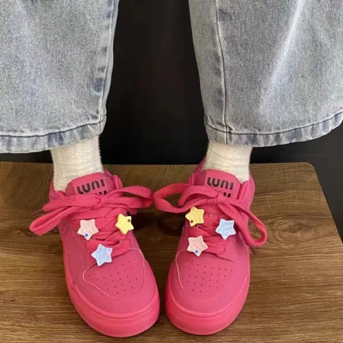 JimiXiong Height Increasing Low Top Skateboard Shoes Women's