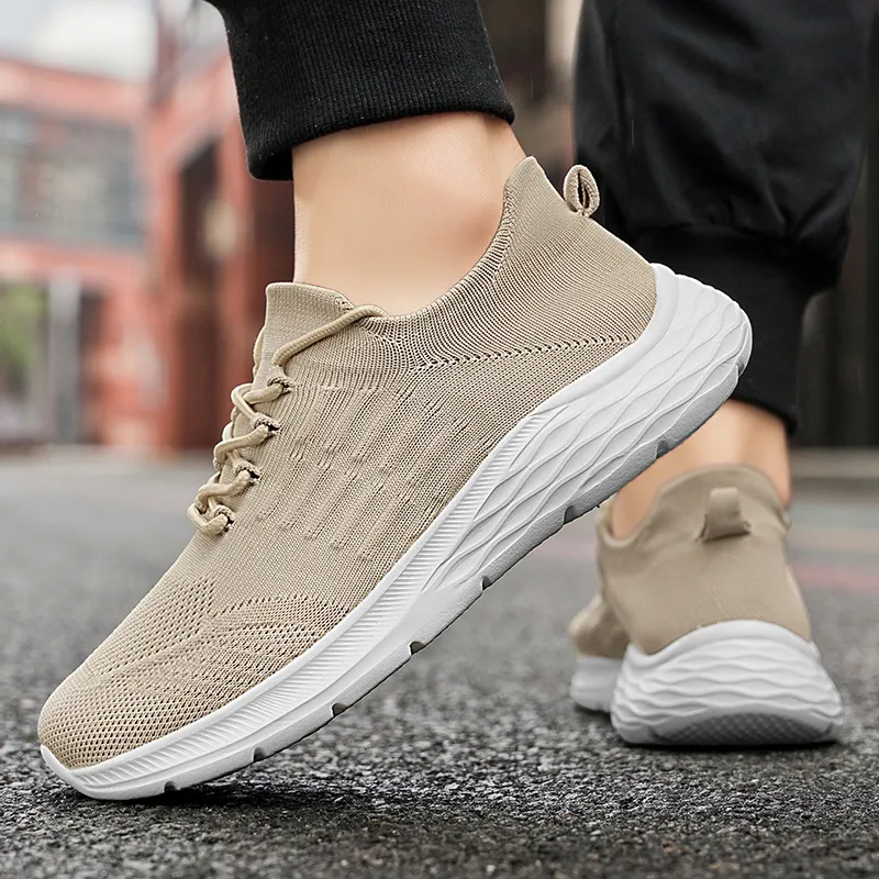 BINGO DUCK Breathable Low Top Casual Shoes Men's-9