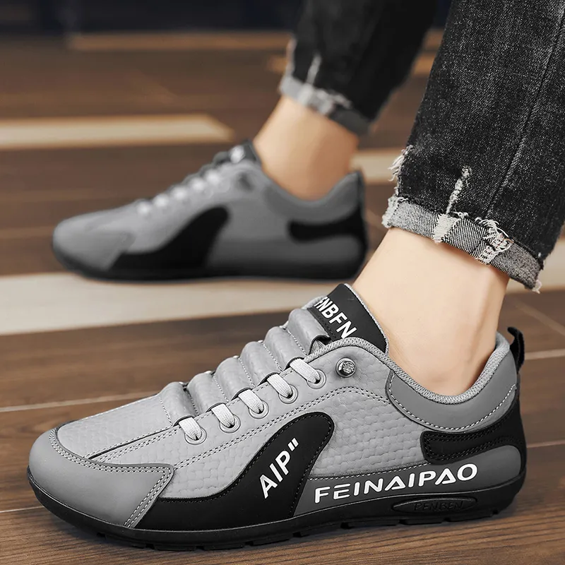 BINGO DUCK Slip Resistant Low Top Skateboard Shoes Men's-13