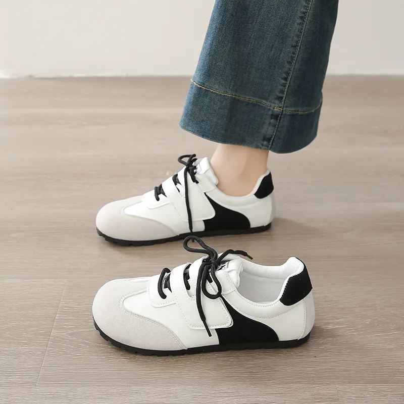 BINGO DUCK Shock Absorbers Slip Resistant Breathable Low Top Casual Shoes Women's-13