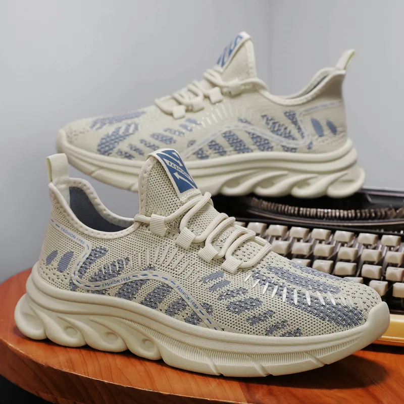 BINGO DUCK Coverage Breathable Low Top Chunky Sneakers Men's-9