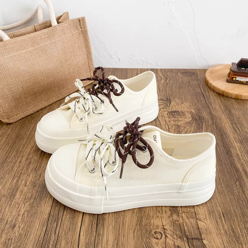 JimiXiong Slip Resistant, Abrasion Resistant, Breathable Low Top Canvas Shoes Women's-12