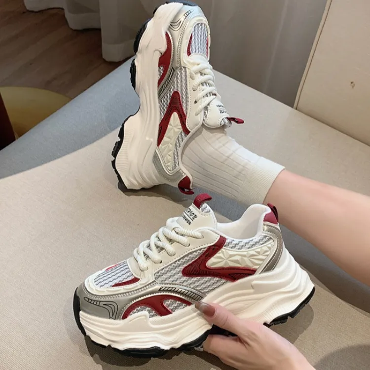 PARK DANCE Low Top Chunky Sneakers Women's-2