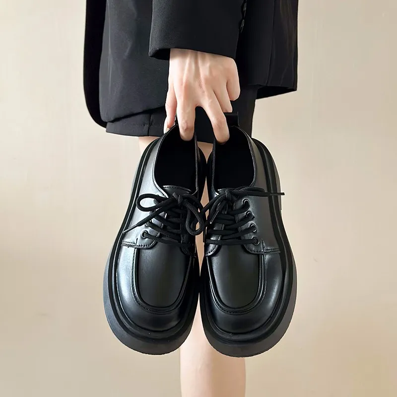 PARK DANCE Casual Single Shoes Women's Black-8