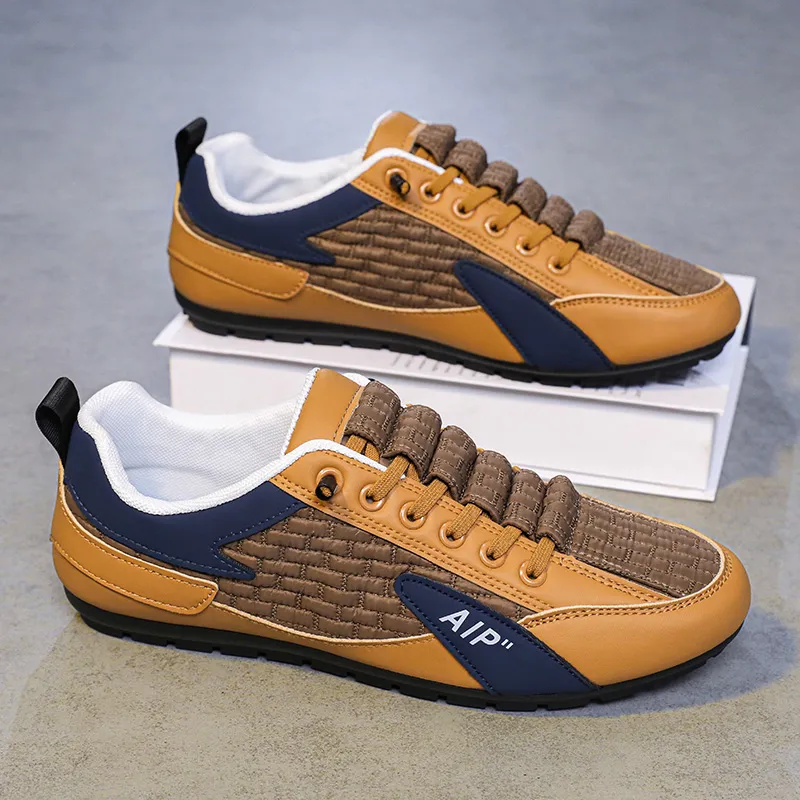 BINGO DUCK Shock Absorbers Low Top Skateboard Shoes Men's-23