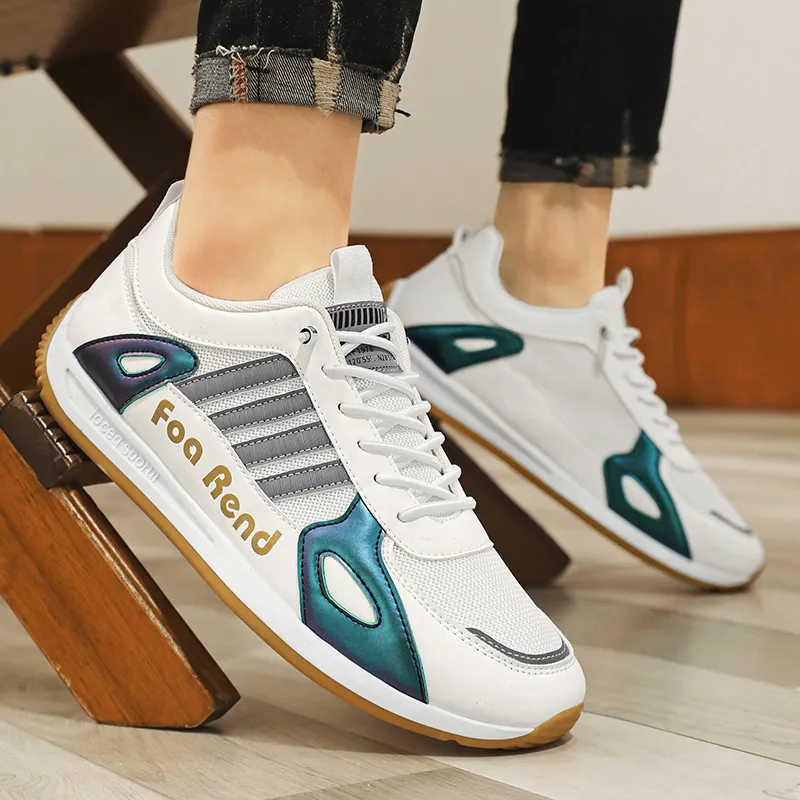 BINGO DUCK Slip Resistant Low Top Casual Shoes Men's-4