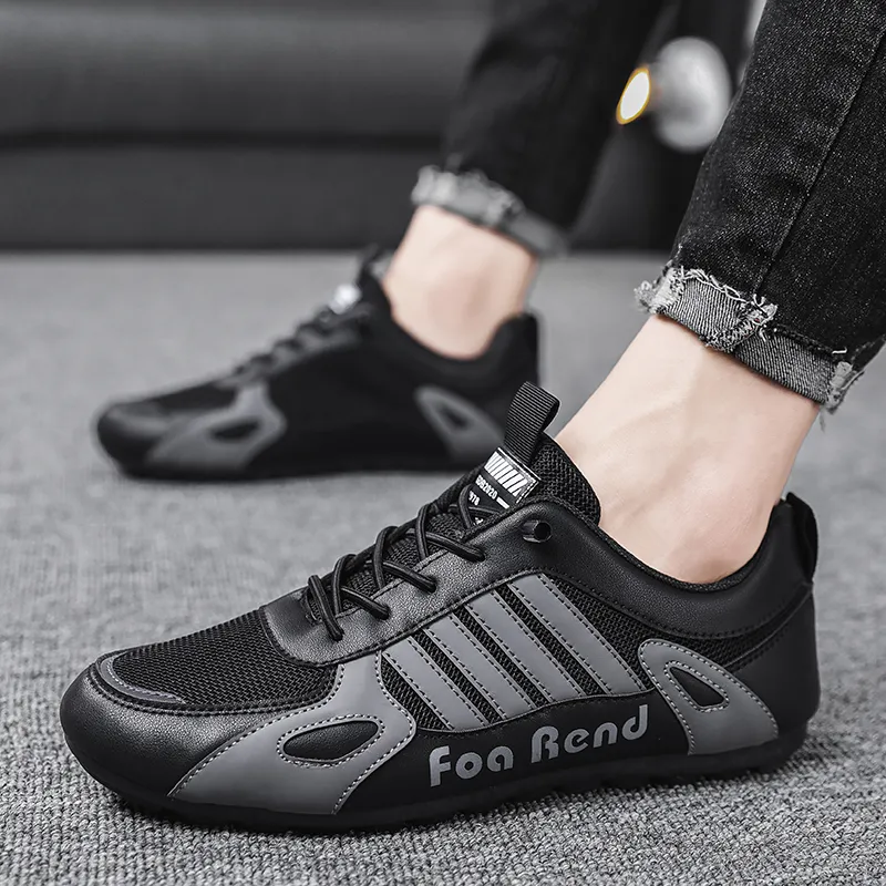 BINGO DUCK Shock Absorbers With Slip Resistant Features Low Top Casual Shoes Men's-13