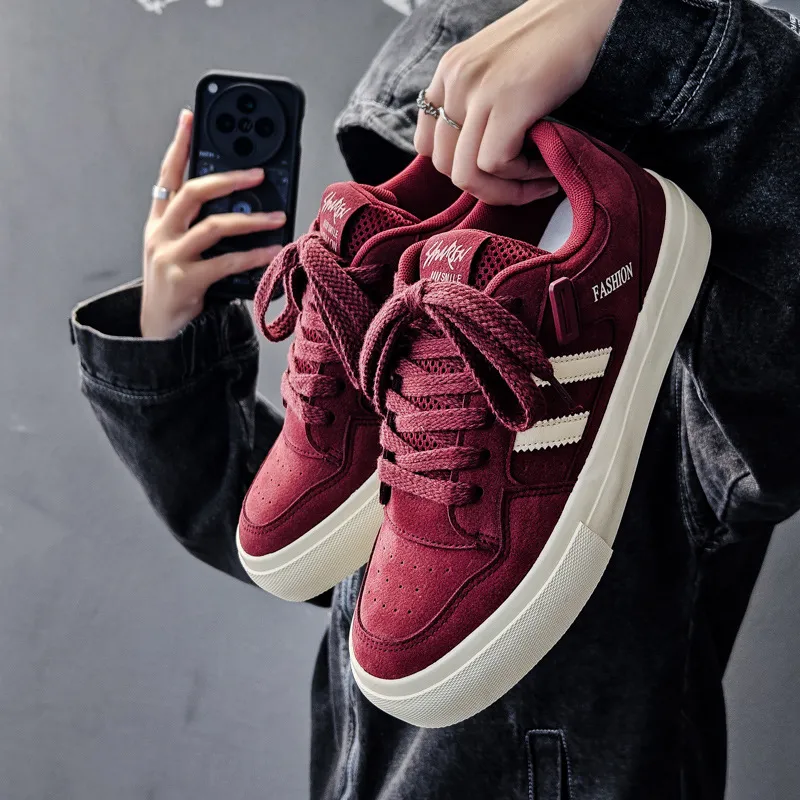 JimiXiong Low Top Skateboard Shoes Women's-7