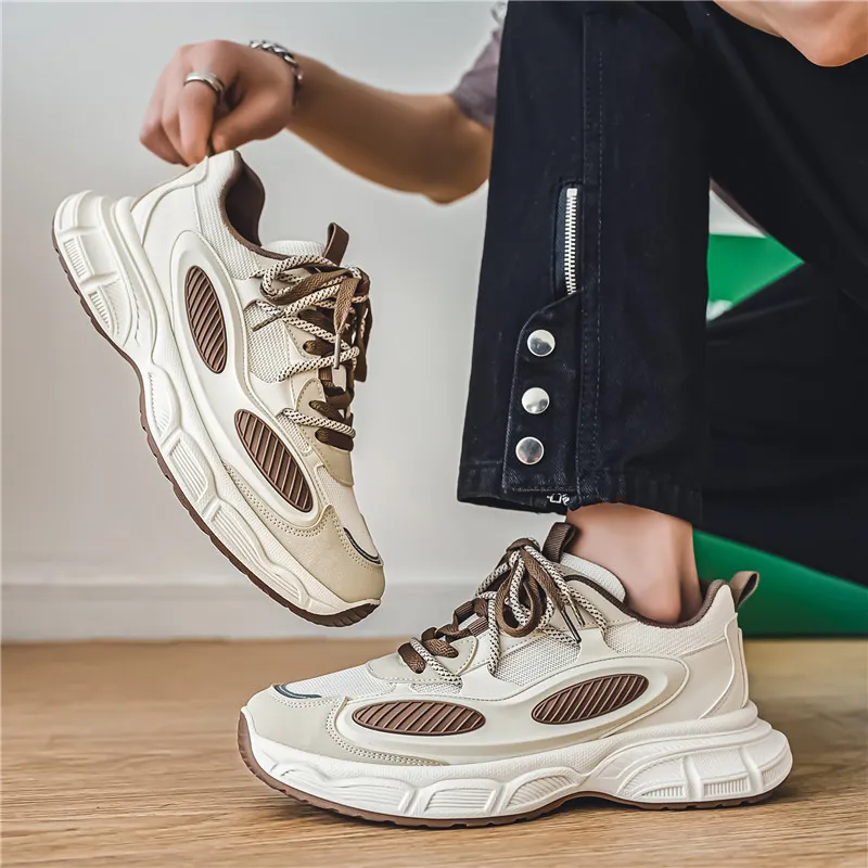 BINGO DUCK Coverage Mid Top Chunky Sneakers Men's-3