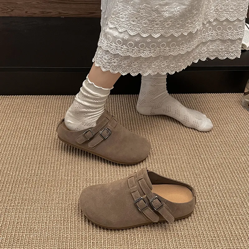 BINGO DUCK Odor Resistant Closed Toe Slippers Women's-21