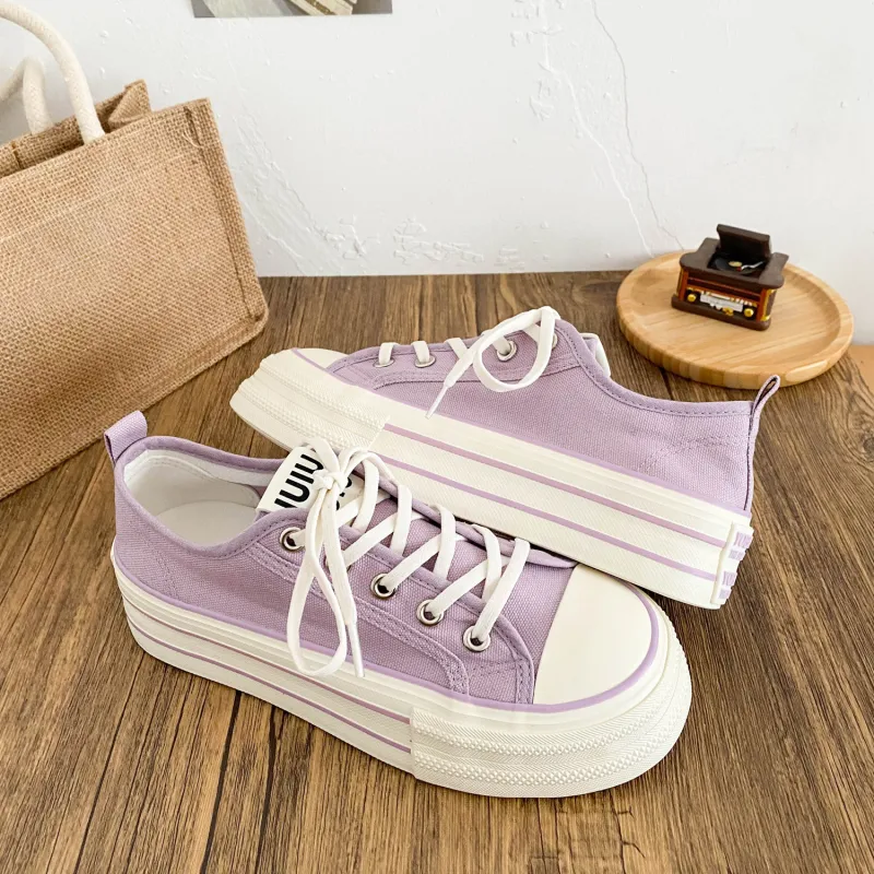 JimiXiong Low Top Canvas Shoes Women's-19