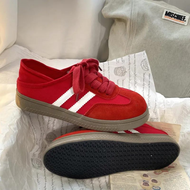 JimiXiong Lightweight Low Top Skateboard Shoes Women's-5