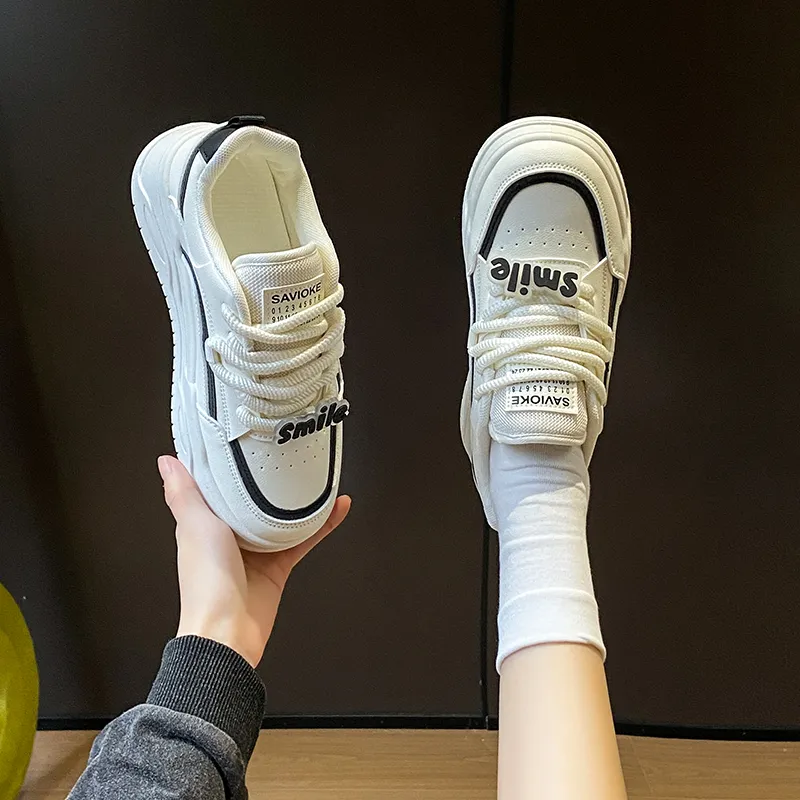 BINGO DUCK Coverage Height Increase Low Top Chunky Sneakers Women's-12