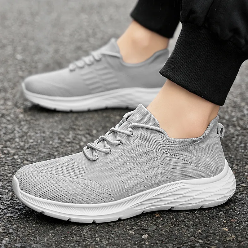 BINGO DUCK Breathable Low Top Casual Shoes Men's-2