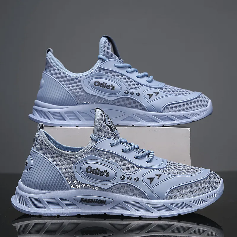 BINGO DUCK Slip Resistant Breathable Abrasion Resistant Low Top Casual Shoes Men's-1