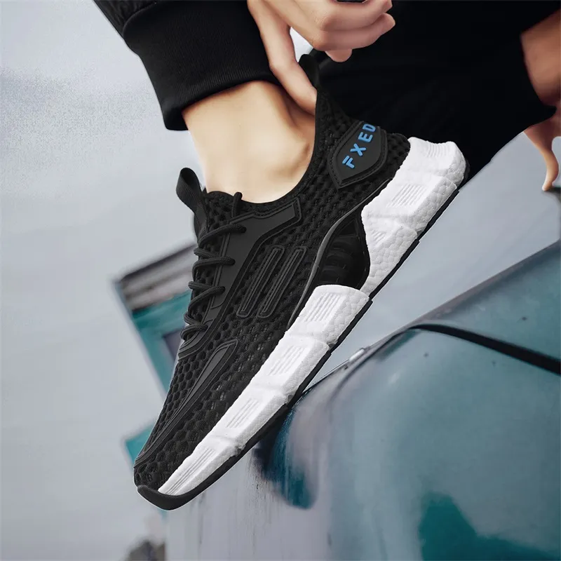 BINGO DUCK Casual Shoes Men Low Top Beige/Blue/Black-17