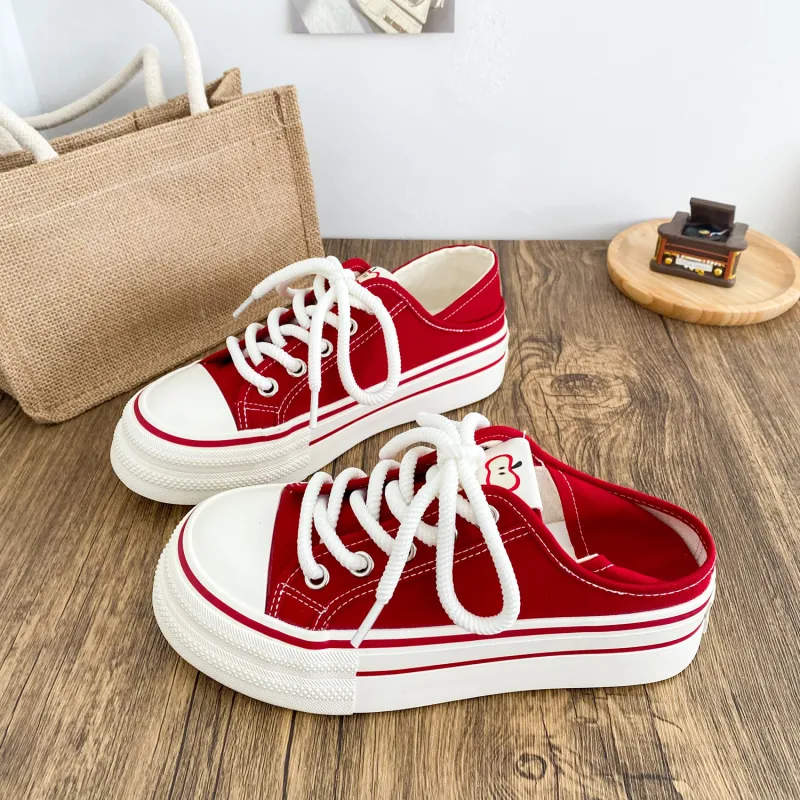 JimiXiong Low Top Canvas Shoes Women's-21