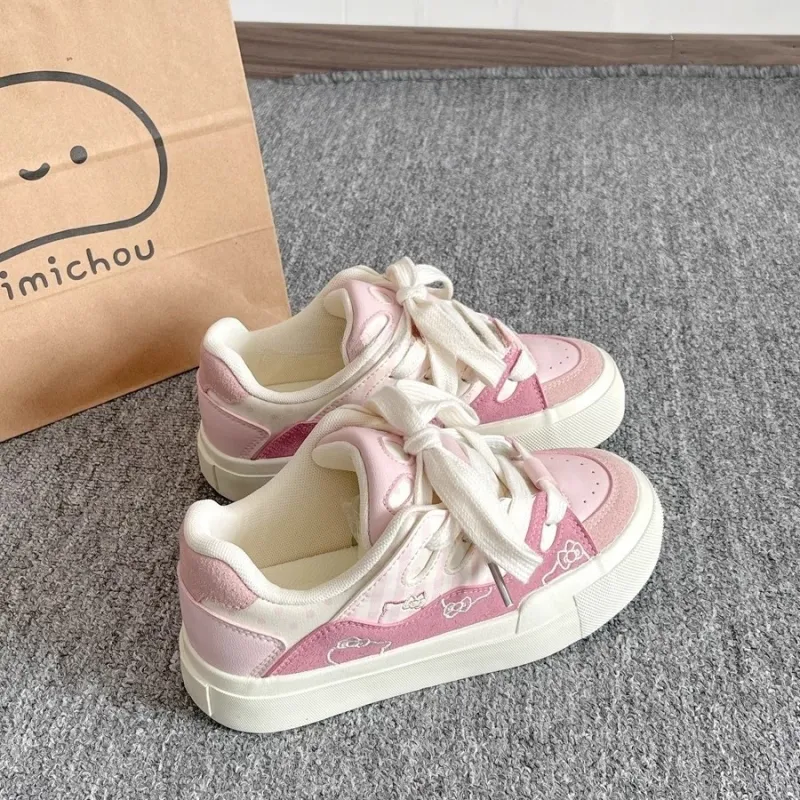 BINGO DUCK Slip Resistant And Breathable Low Top Skateboard Shoes Women's-13