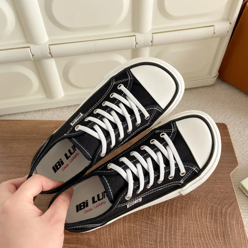 JimiXiong Breathable Low Top Canvas Shoes Women's-2