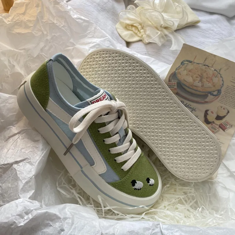 JimiXiong Low Top Canvas Shoes Women's-6