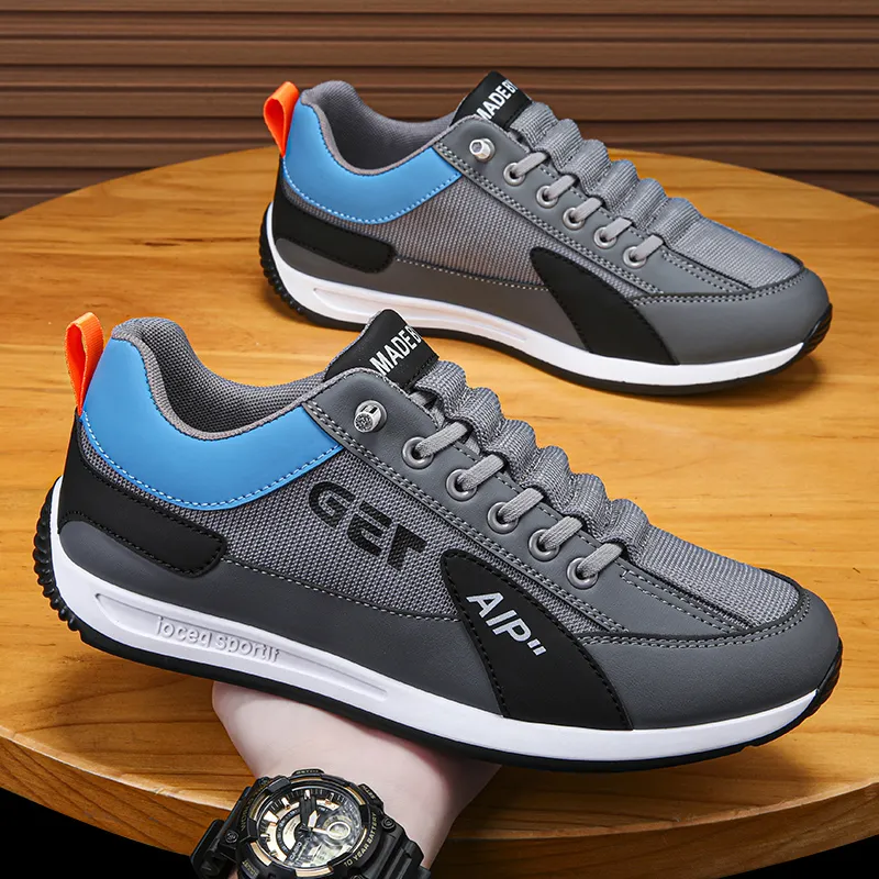 BINGO DUCK Slip Resistant Low Top Casual Shoes Men's-9