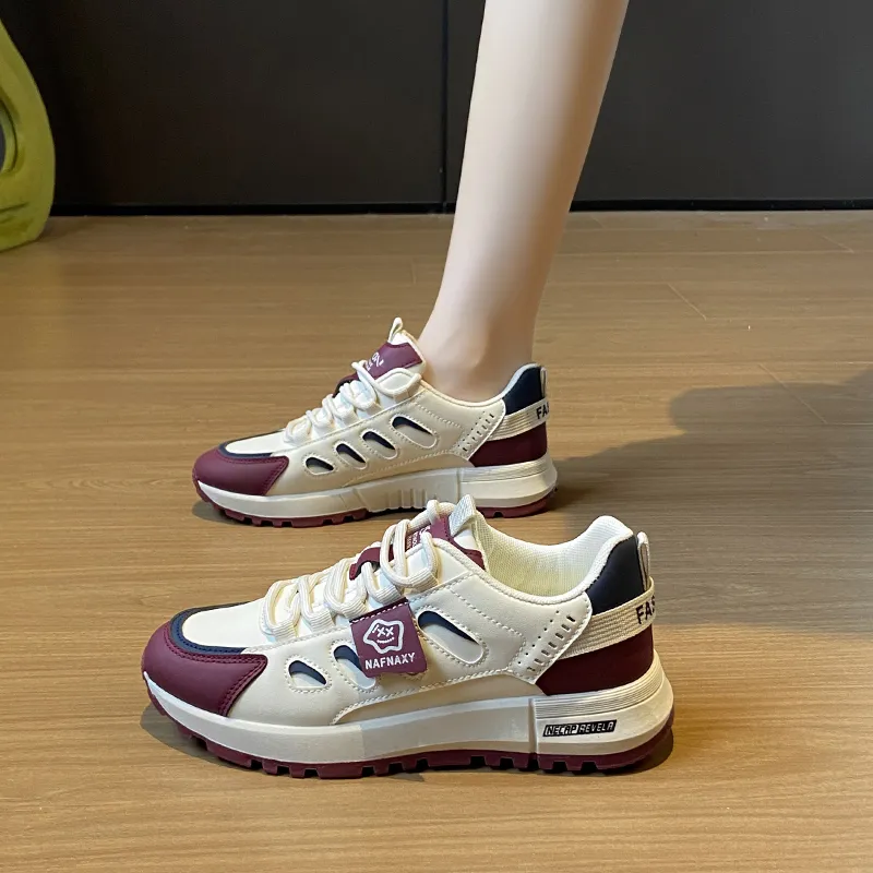 BINGO DUCK Breathable Coverage Low Top Casual Shoes Women's-4