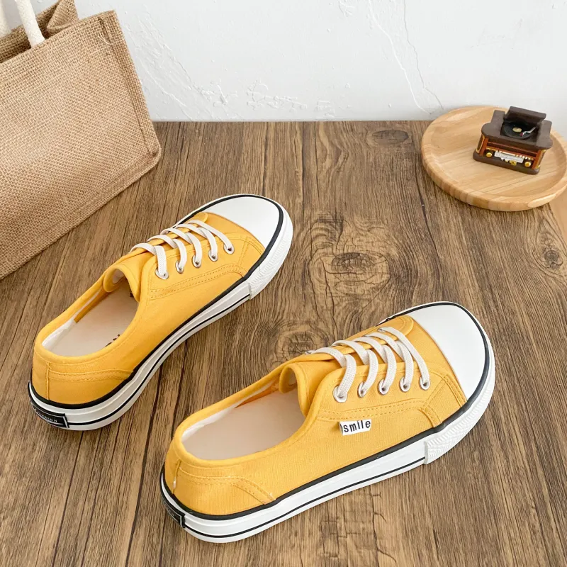 JimiXiong Low Top Canvas Shoes Women's-24