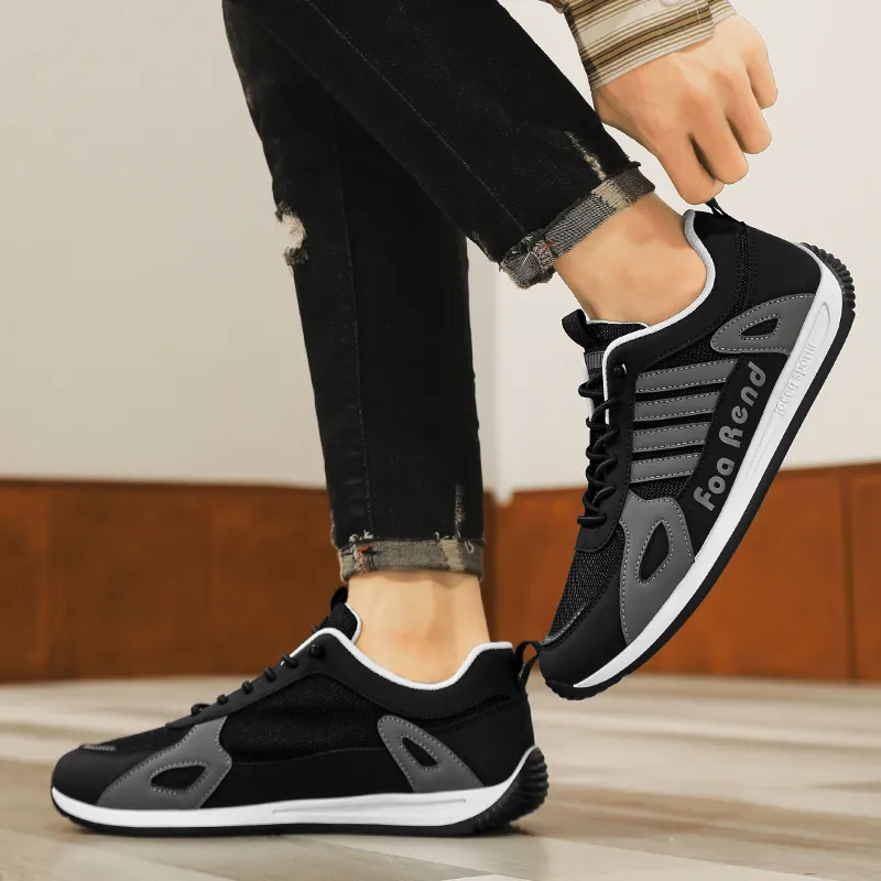 BINGO DUCK Slip Resistant Low Top Casual Shoes Men's-12