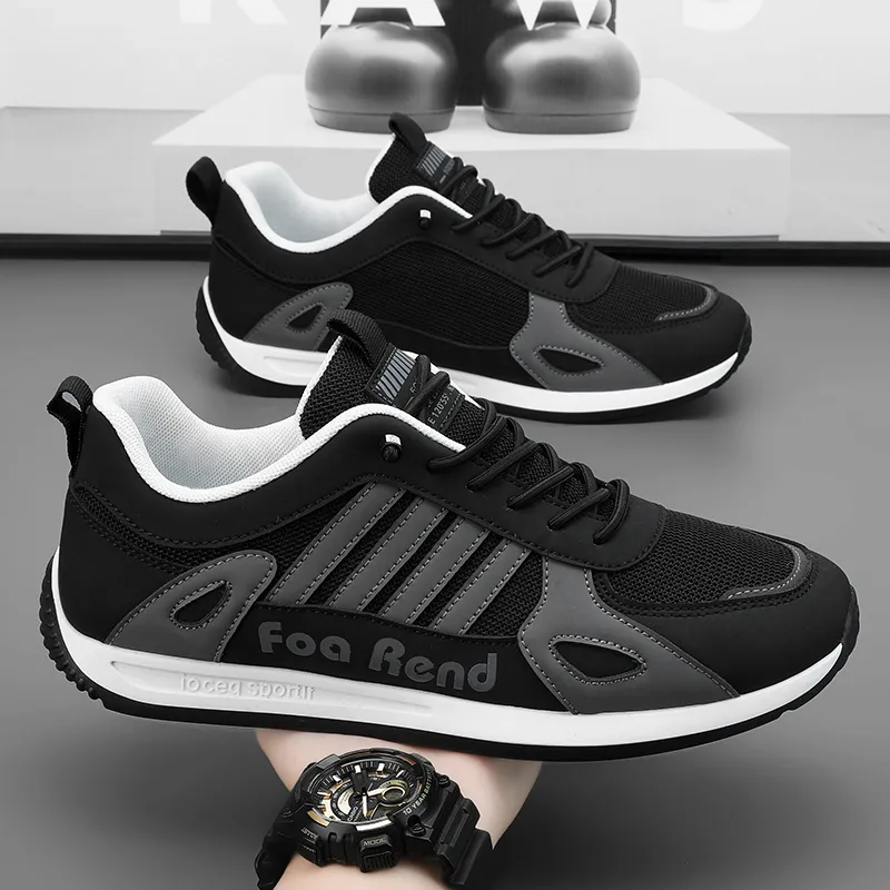 BINGO DUCK Slip Resistant Low Top Casual Shoes Men's-9