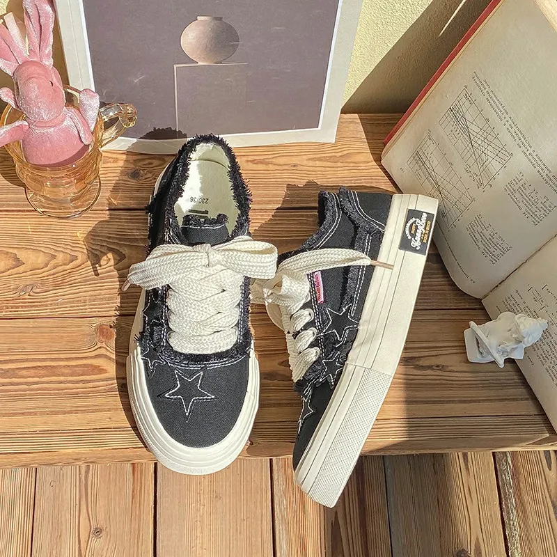 BINGO DUCK Slip Resistant And Breathable Low Top Skateboard Shoes Women's-11