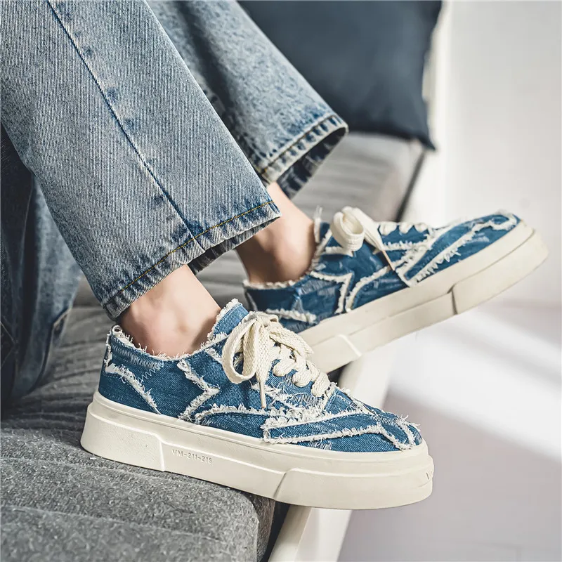 BINGO DUCK Coverage Breathable Low Top Skateboard Shoes Men's-14