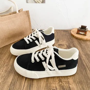 JimiXiong Low Top Skateboard Shoes Women's