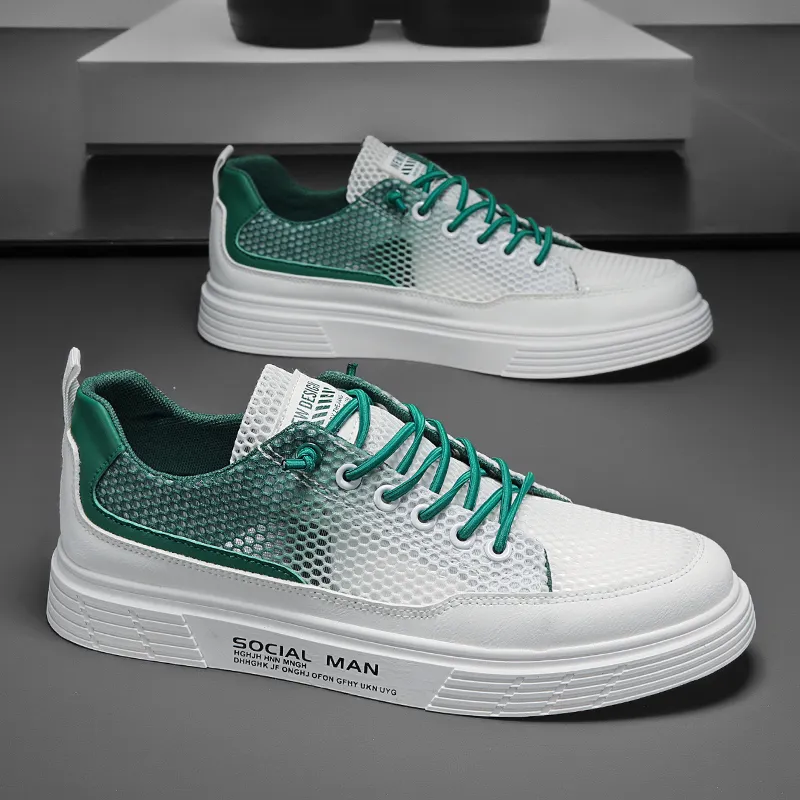 BINGO DUCK Slip Resistant Low Top Skateboard Shoes Men's-13