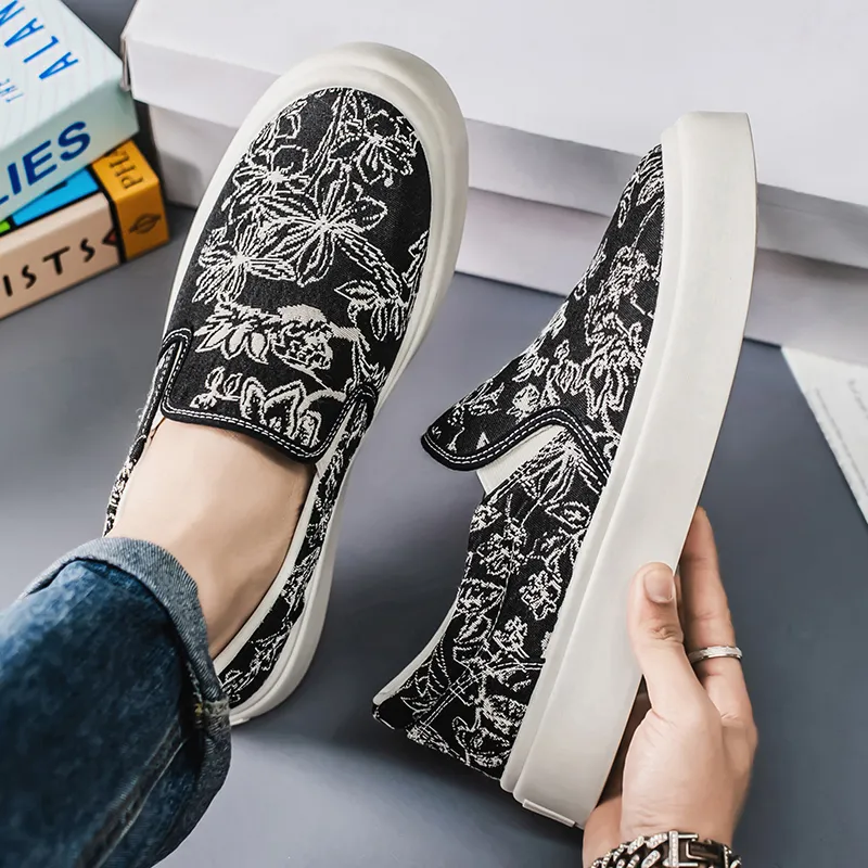 BINGO DUCK Skateboard Shoes Men's-1