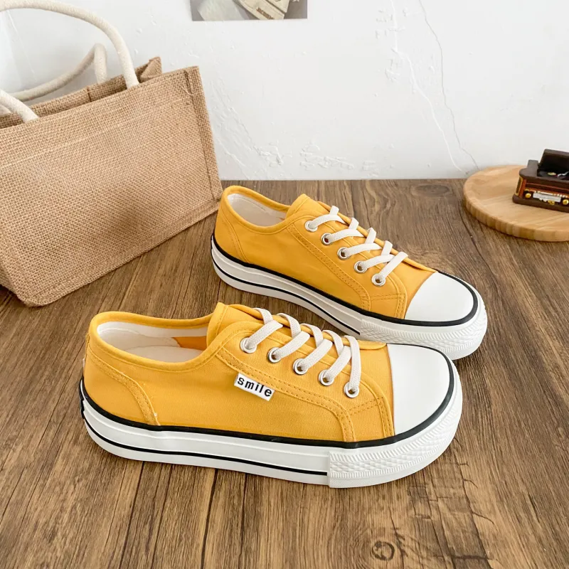 JimiXiong Low Top Canvas Shoes Women's-22