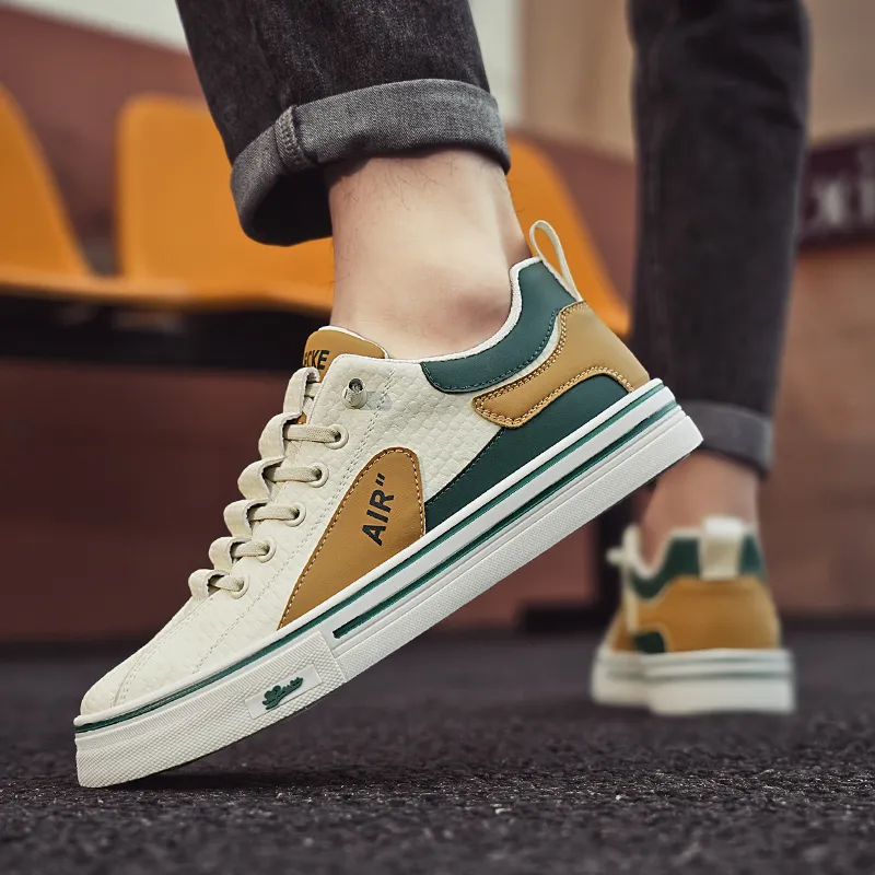BINGO DUCK Lightweight Coverage Low Top Skateboard Shoes Men's-5