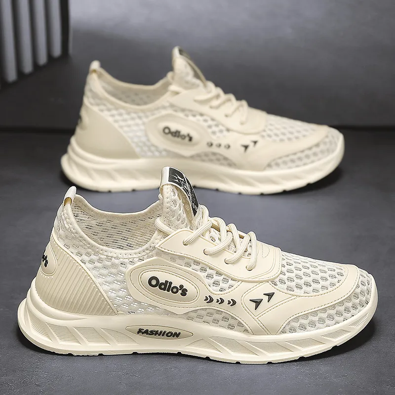 BINGO DUCK Slip Resistant Breathable Abrasion Resistant Low Top Casual Shoes Men's-11