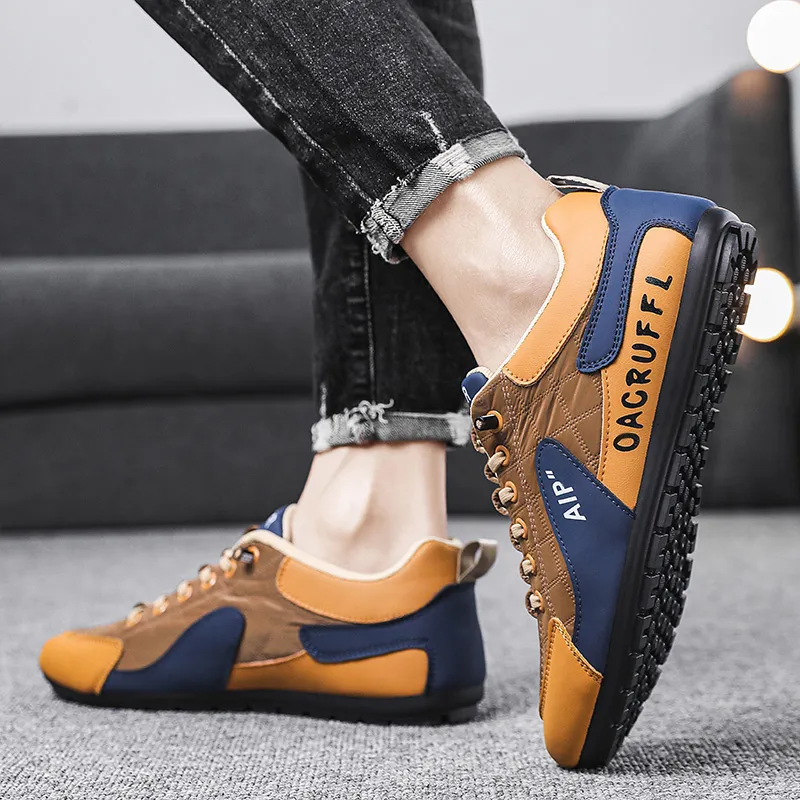 BINGO DUCK Slip Resistant, Breathable, Lightweight Low Top Casual Shoes Men's-11
