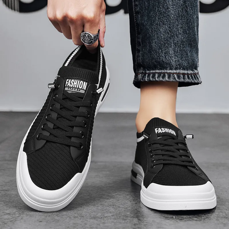 BINGO DUCK Low Top Skateboard Shoes Men's-4
