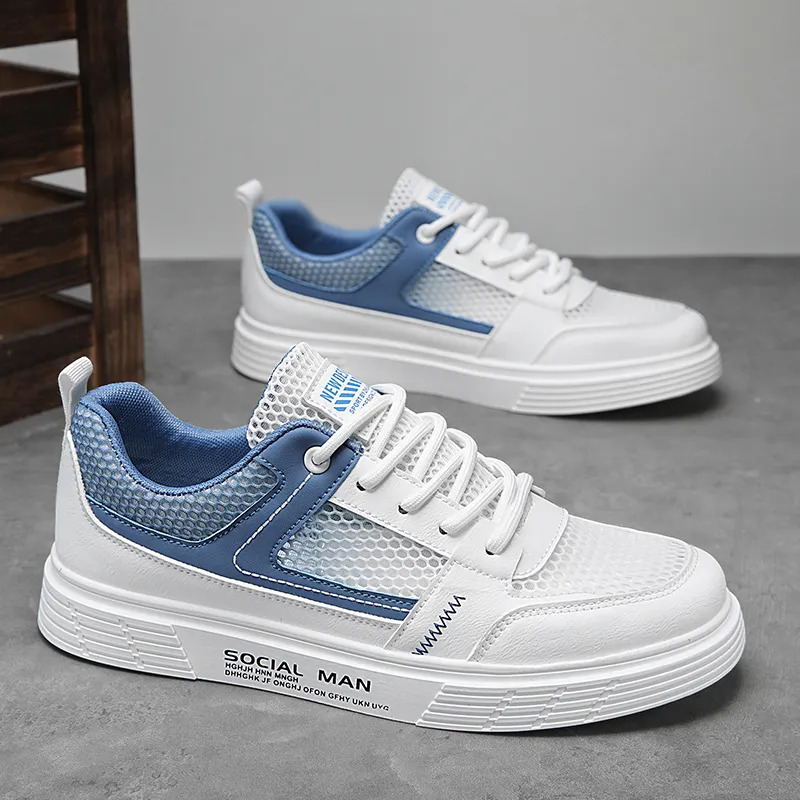 BINGO DUCK Slip Resistant And Breathable Low Top Skateboard Shoes Men's-6