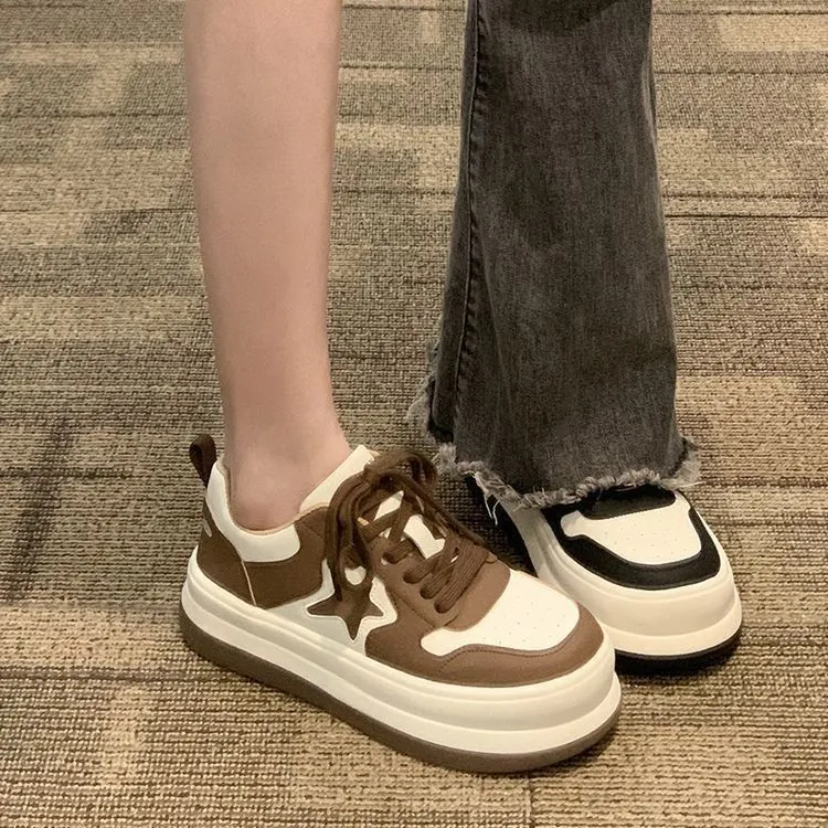 BINGO DUCK Low Top Skateboard Shoes Women's-2